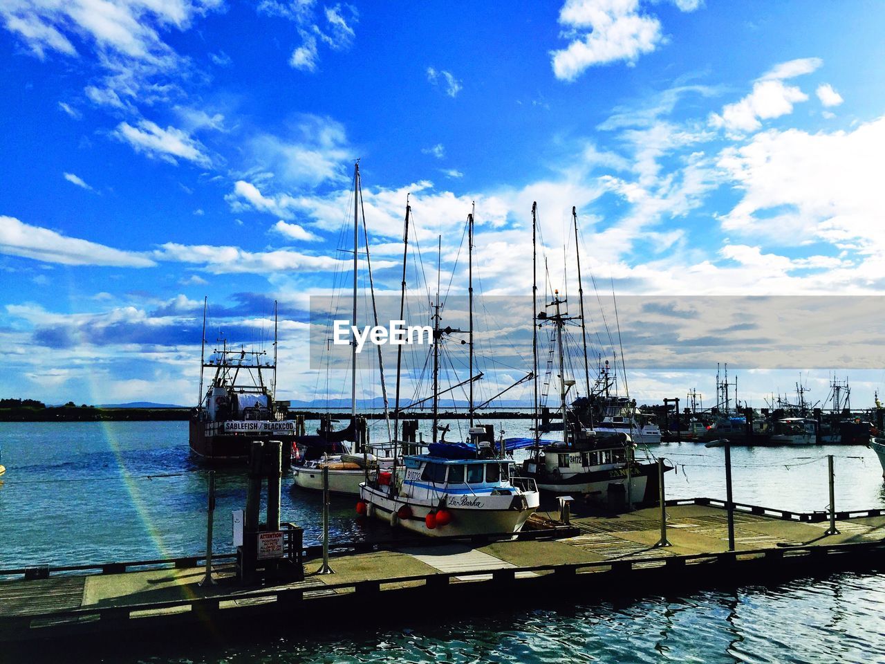 BOATS IN SEA