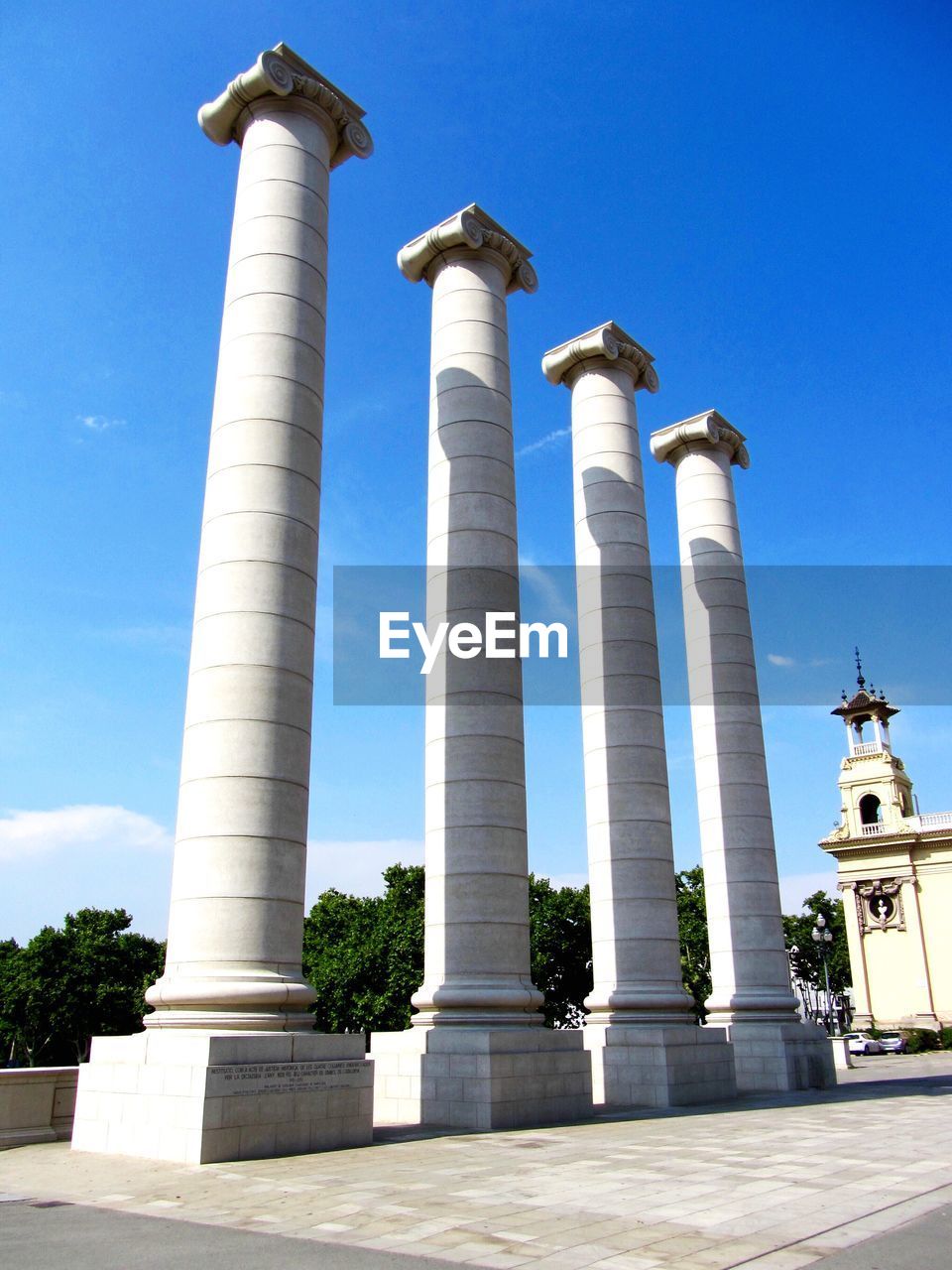 LOW ANGLE VIEW OF A TEMPLE