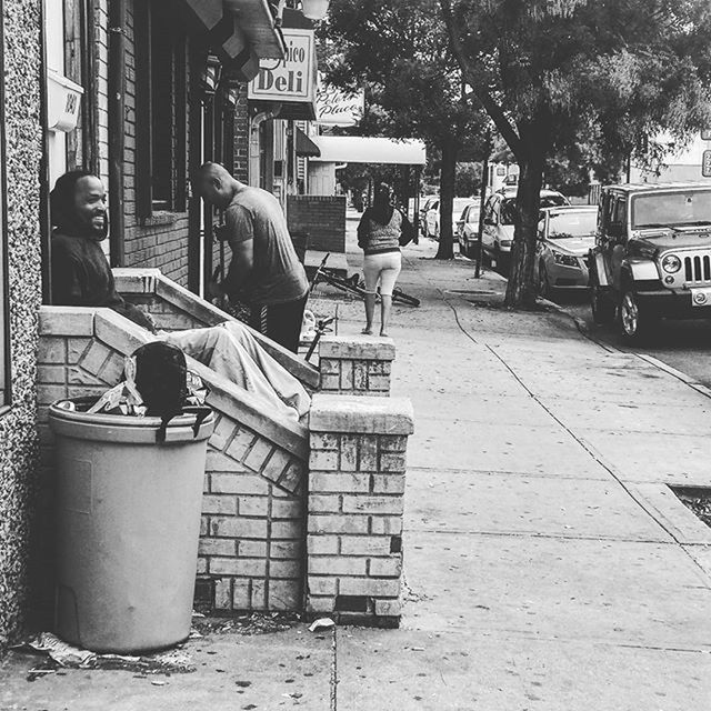 WOMAN WALKING IN CITY