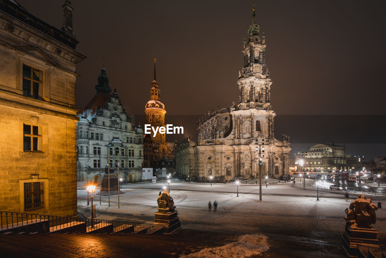 Dresden old town city, dresden, germany