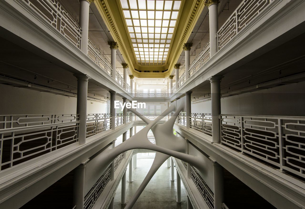 Interior of modern building
