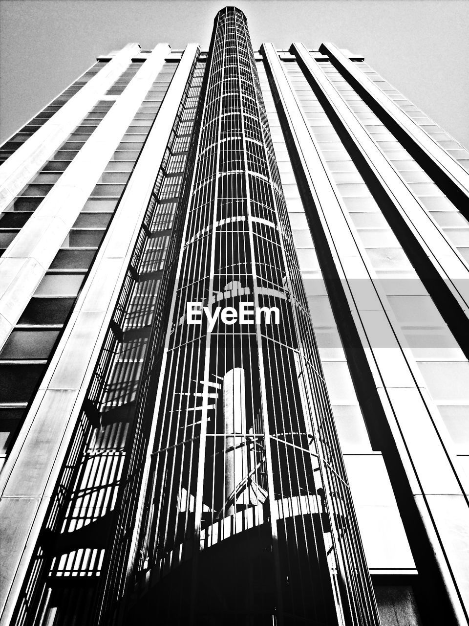 LOW ANGLE VIEW OF MODERN BUILDINGS