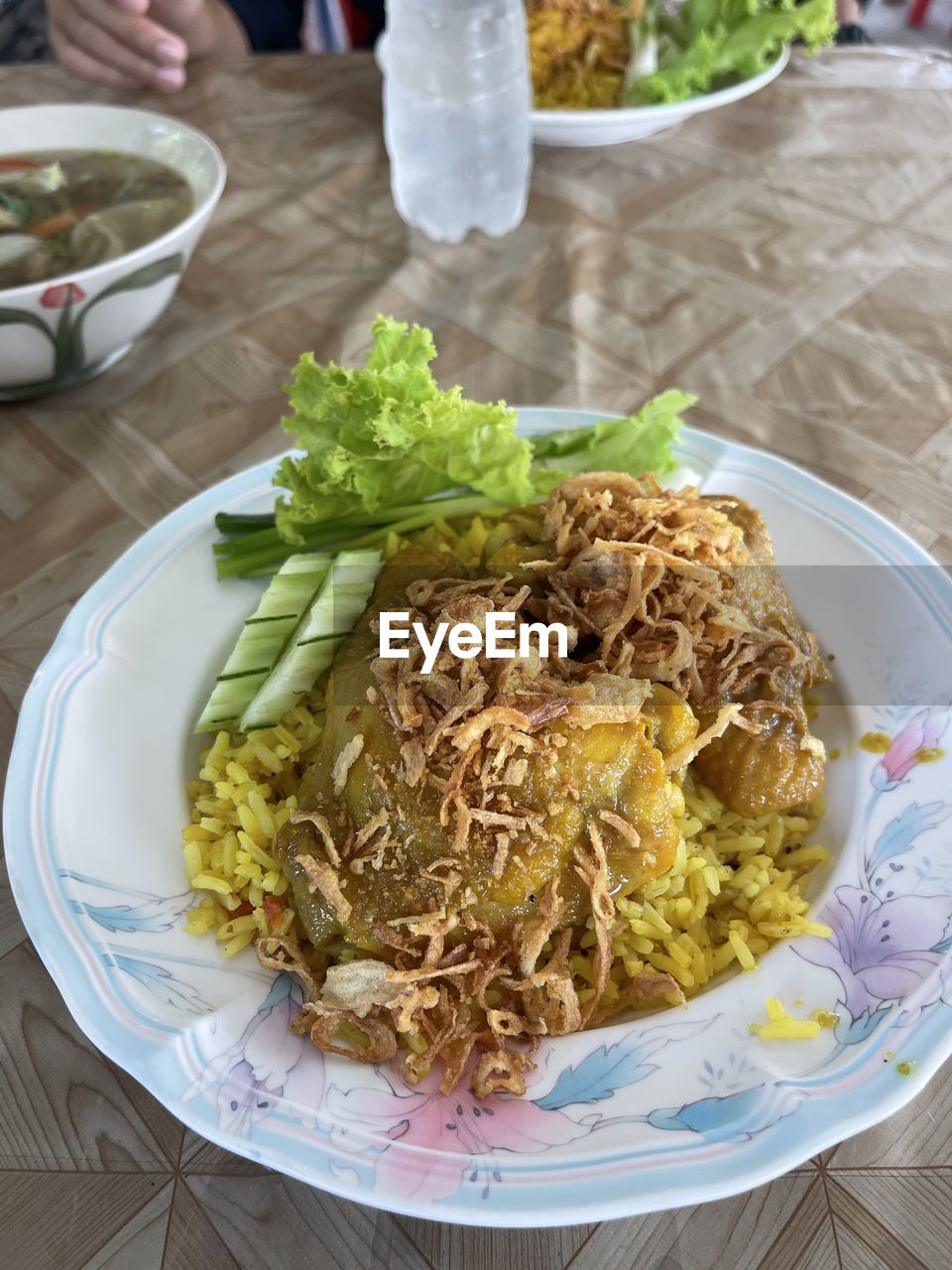 food, food and drink, healthy eating, dish, meal, wellbeing, freshness, high angle view, vegetable, lunch, vegetarian food, produce, table, indoors, cuisine, fast food, plate, italian food, pasta, one person, hand, directly above, lifestyles