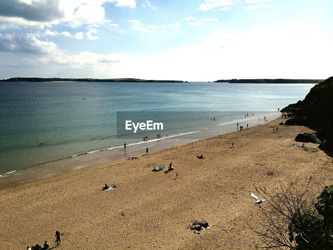 VIEW OF BEACH AGAINST SKY