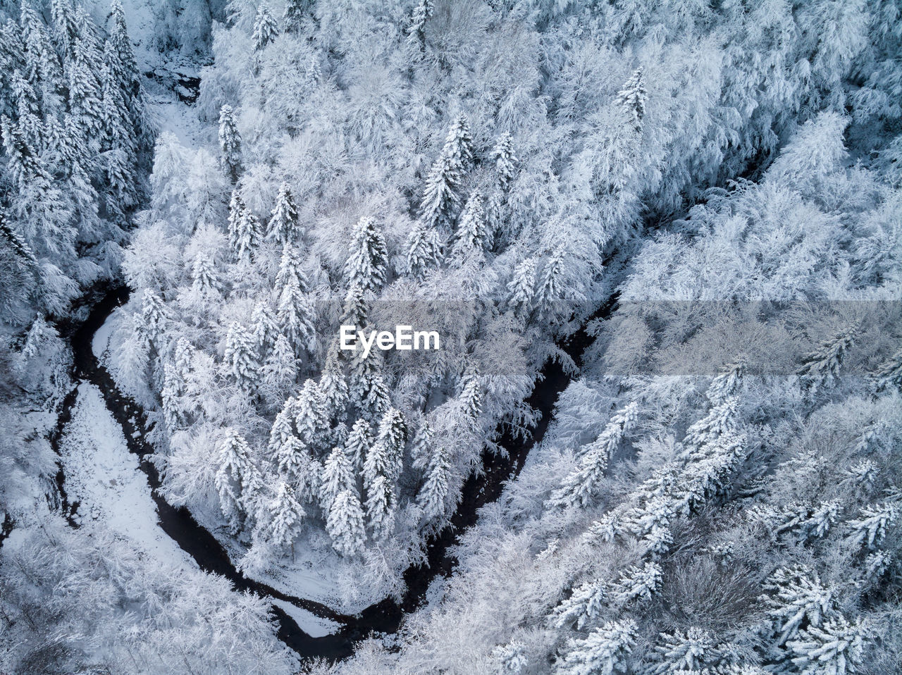 full frame shot of snow covered landscape