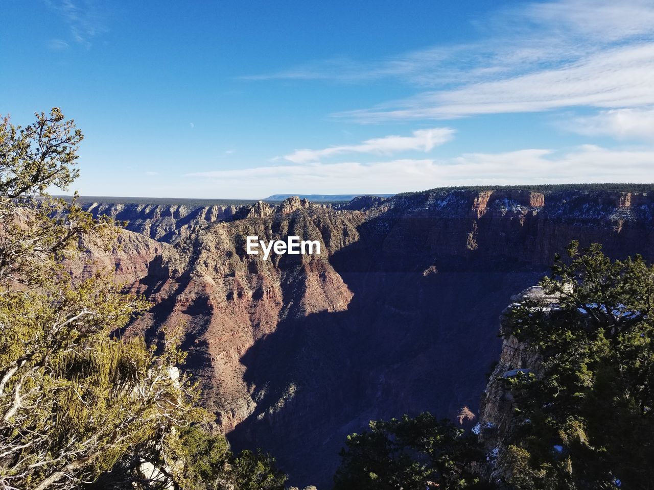 Panoramic view of landscape against sky