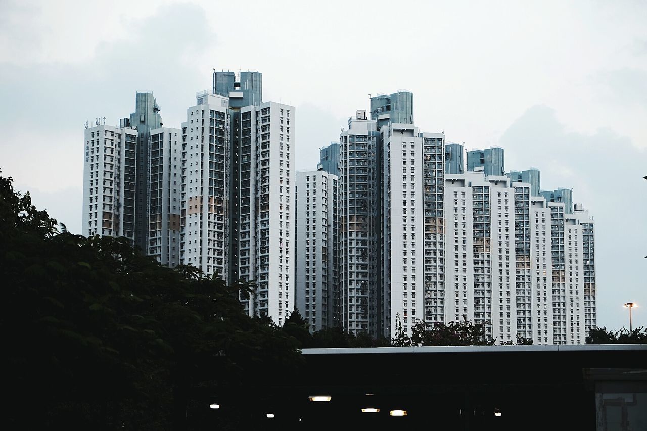 Low angle view of buildings