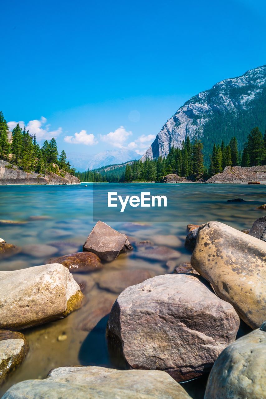 Nature Water Beauty In Nature Tranquil Scene Tranquility Scenics Mountain Rock - Object No People Day Lake Outdoors Blue Tree Sky The Week On EyeEm Been There.
