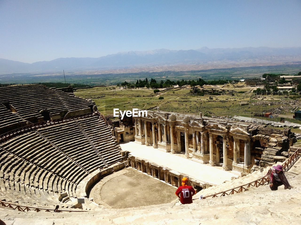 VIEW OF OLD RUINS