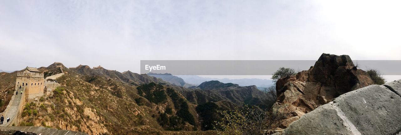 PANORAMIC VIEW OF ROCKY MOUNTAINS