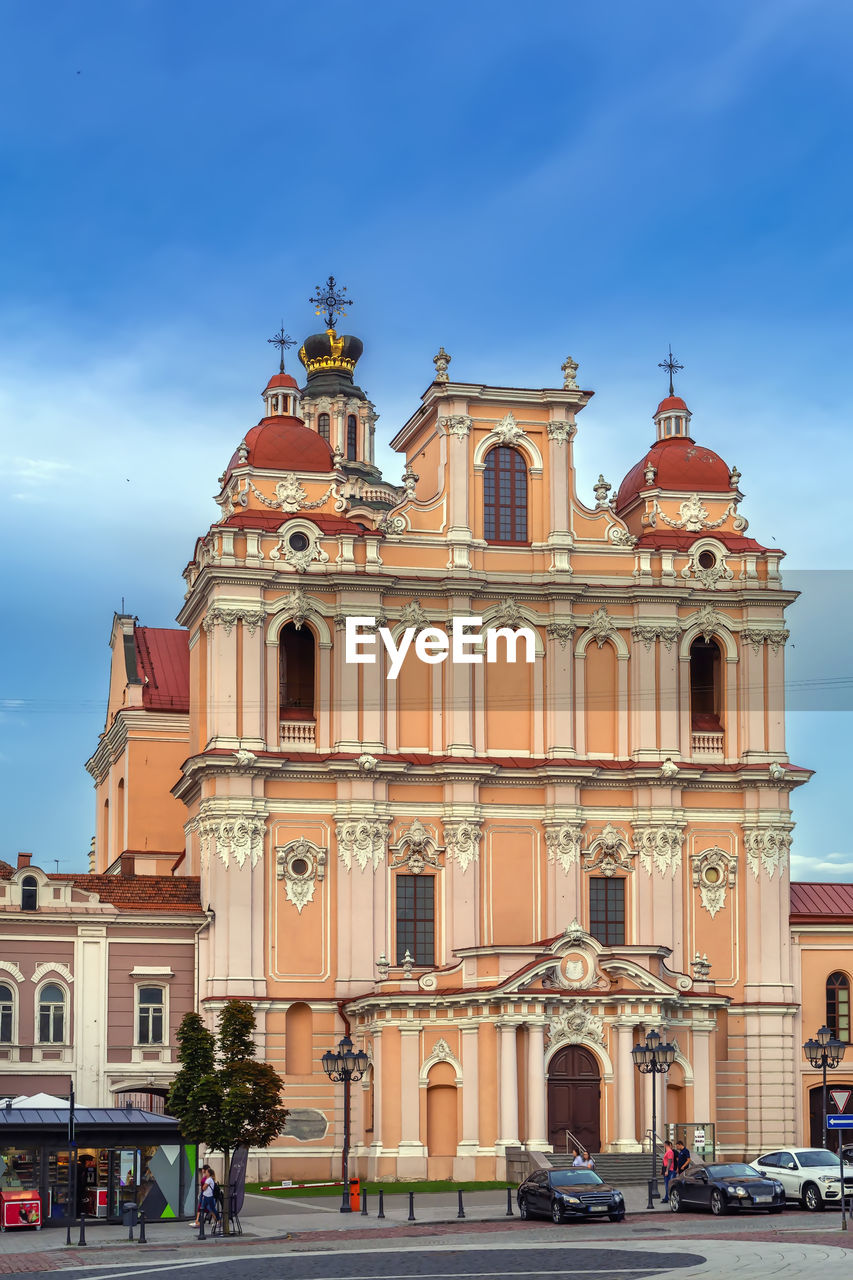 Church of st. casimir is a roman catholic church in vilnius old town, lithuania