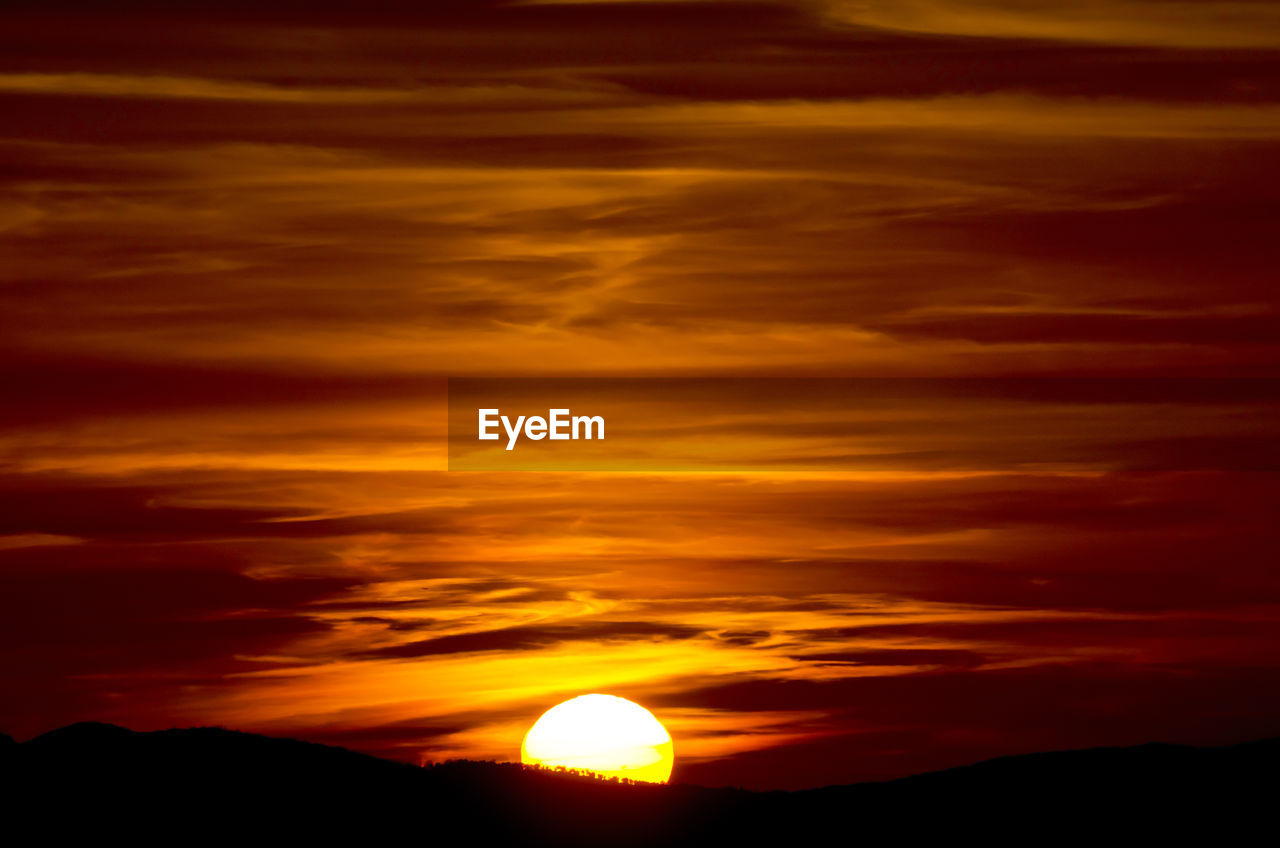 SCENIC VIEW OF SUNSET