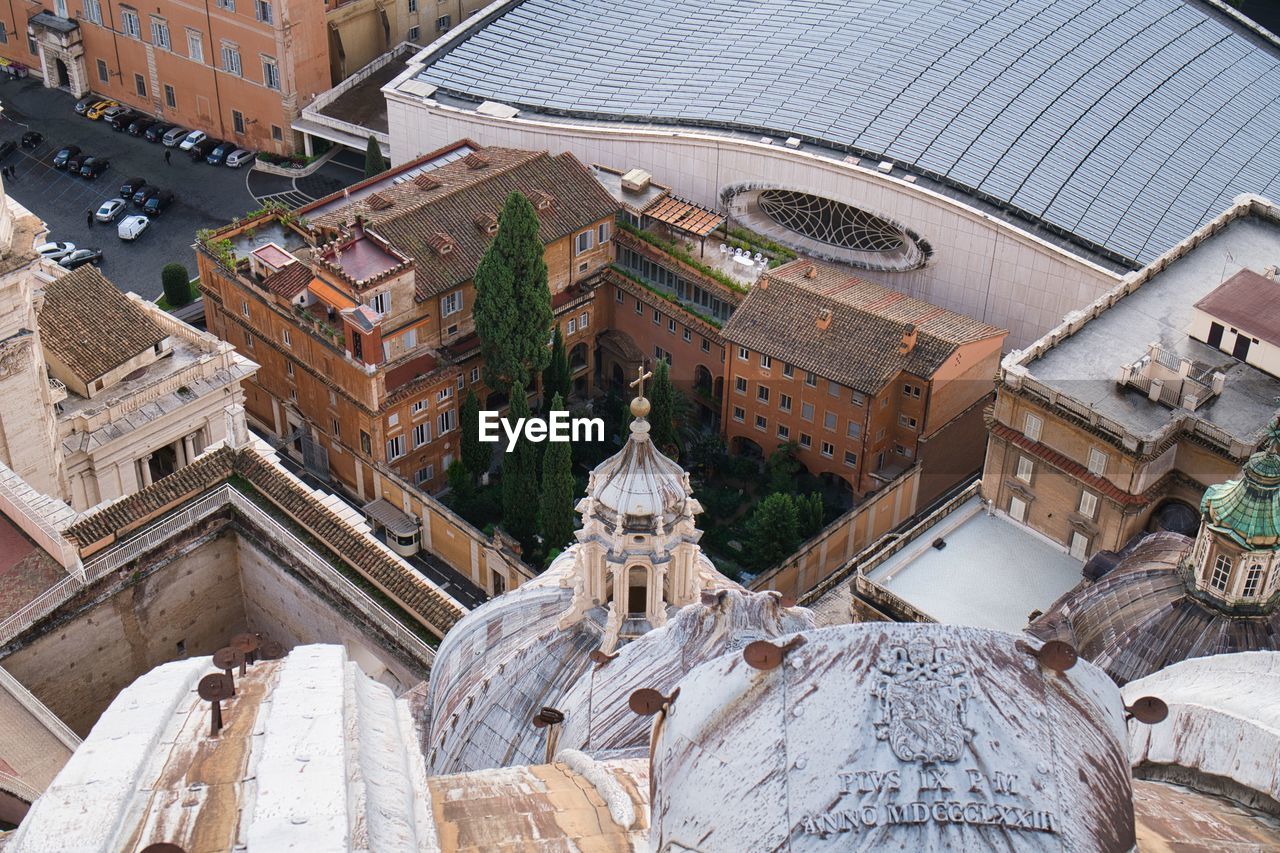 Panoramic view of buildings in city