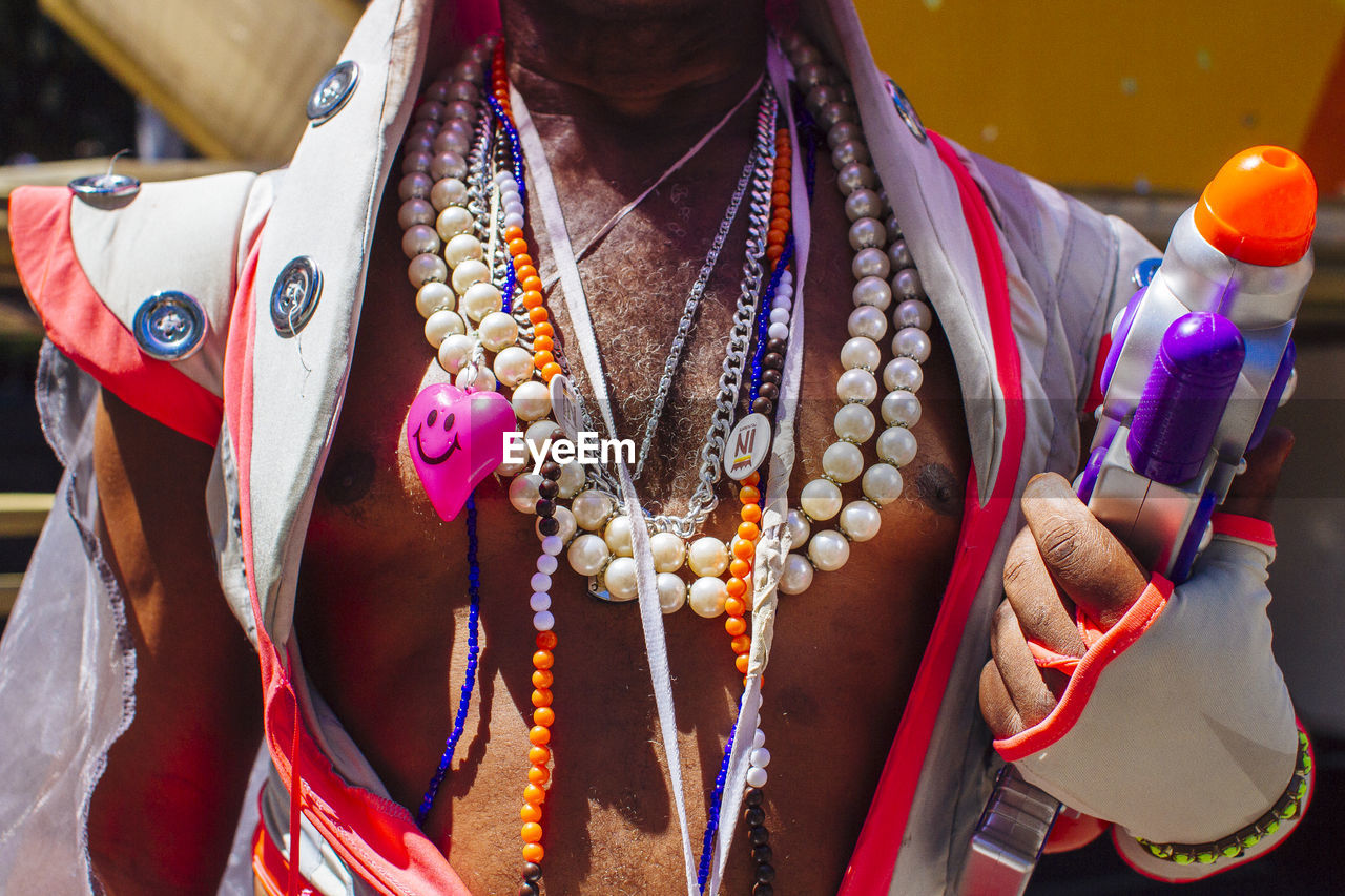 Close-up of colorful decorations