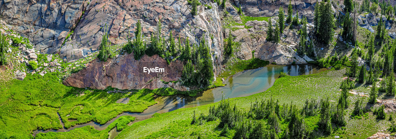 Unknown lake in mill b south fork canyon