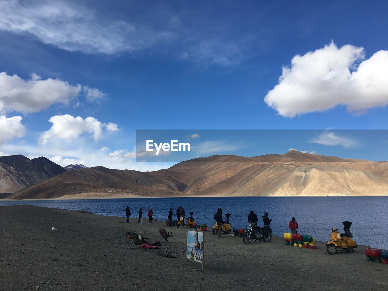 GROUP OF PEOPLE ON BEACH