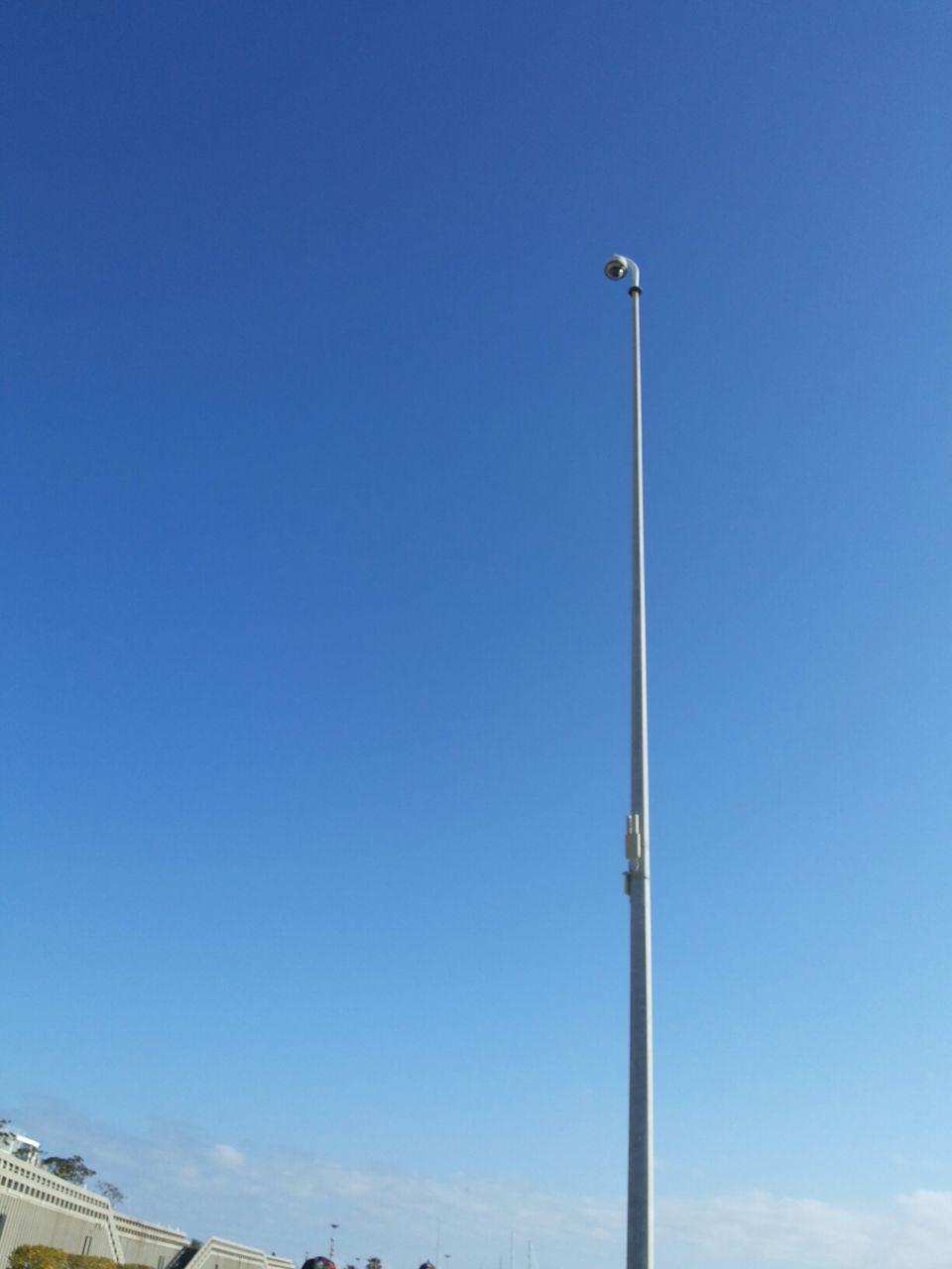 LOW ANGLE VIEW OF BLUE SKY AND CLEAR LIGHT