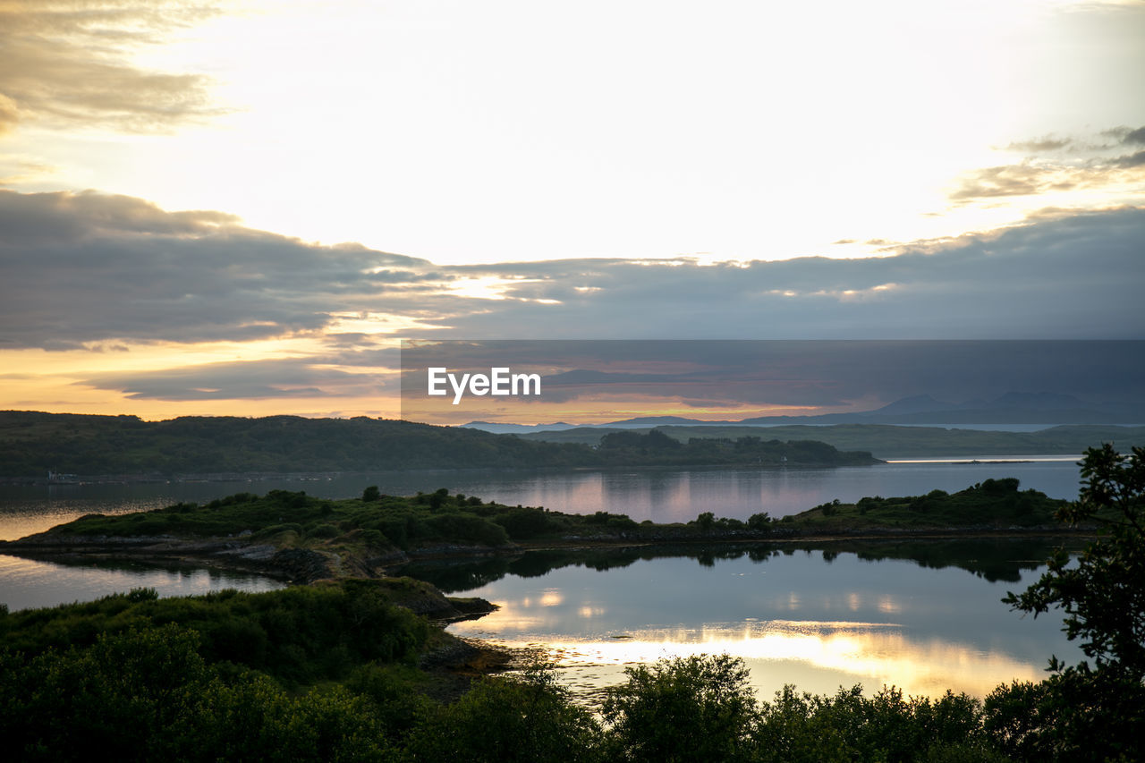 sky, water, reflection, beauty in nature, scenics - nature, environment, morning, cloud, nature, landscape, tranquility, tree, dawn, plant, lake, sunrise, tranquil scene, mountain, sun, land, no people, travel, sunlight, outdoors, travel destinations, forest, horizon, idyllic, tourism, non-urban scene, reservoir, fog, twilight, dramatic sky, silhouette, summer, trip, beach, vacation, mountain range, sunbeam