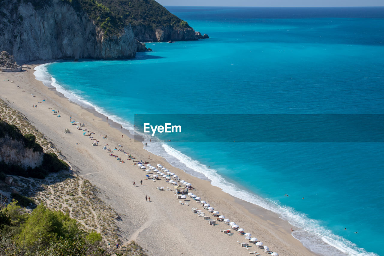 Scenic view of beach