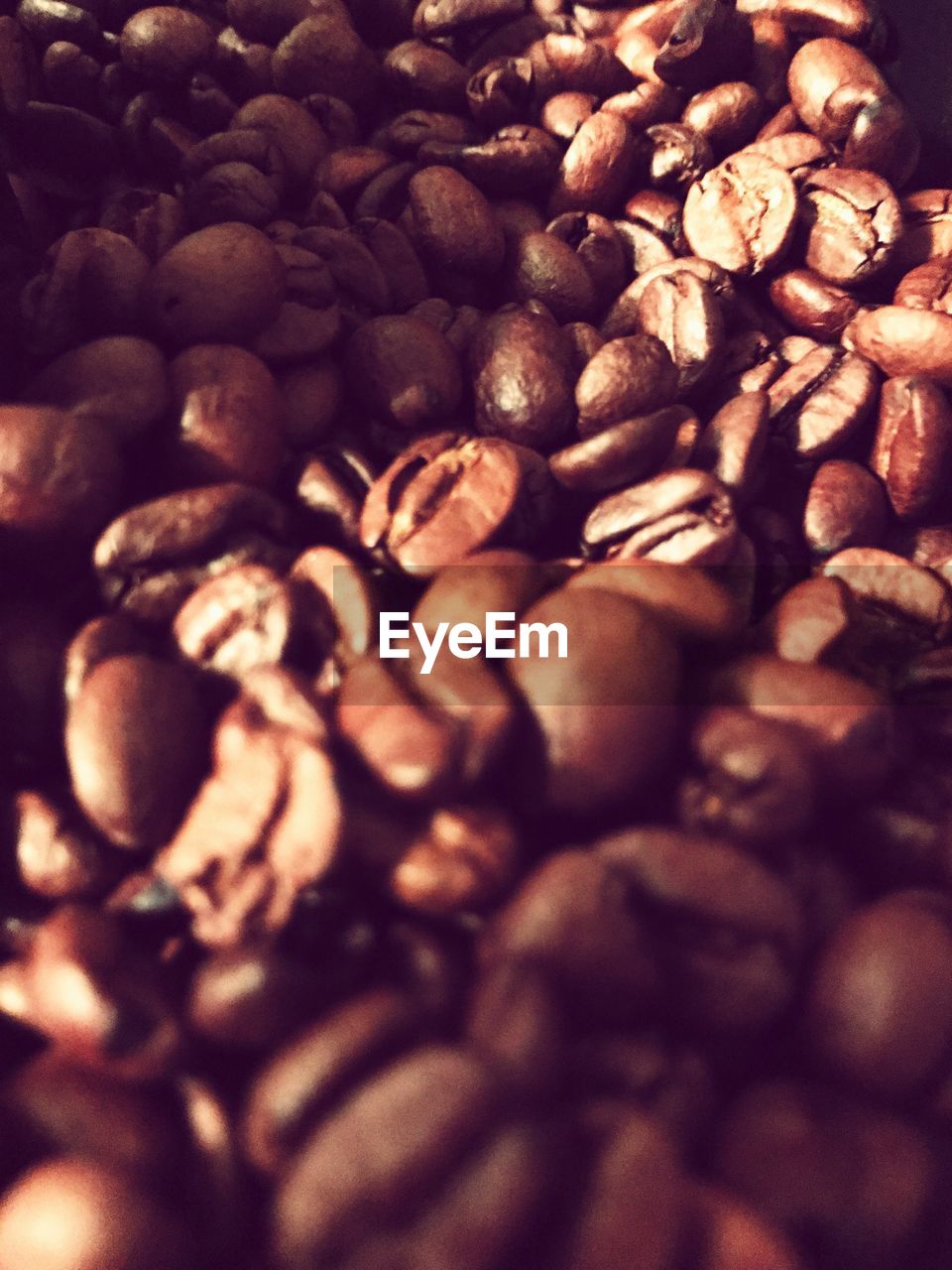 Full frame shot of coffee beans