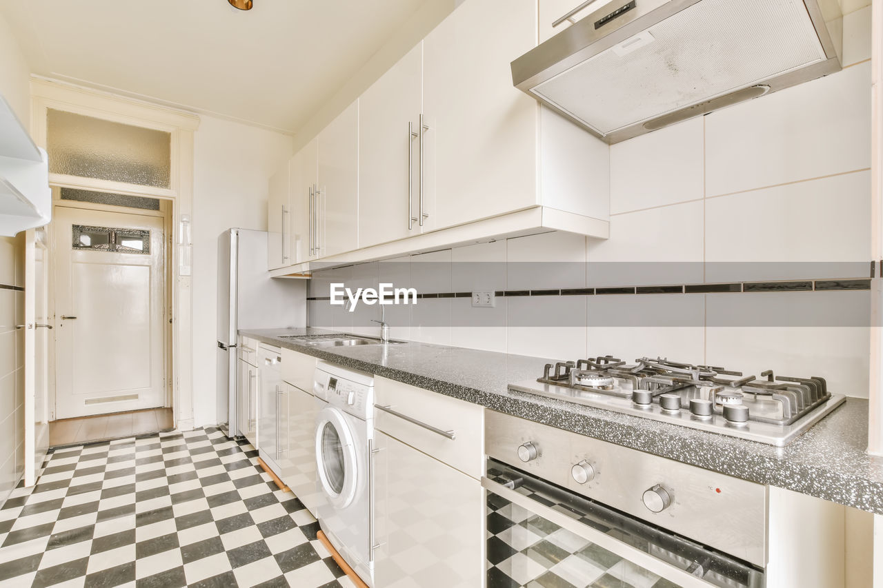 Interior of kitchen at home