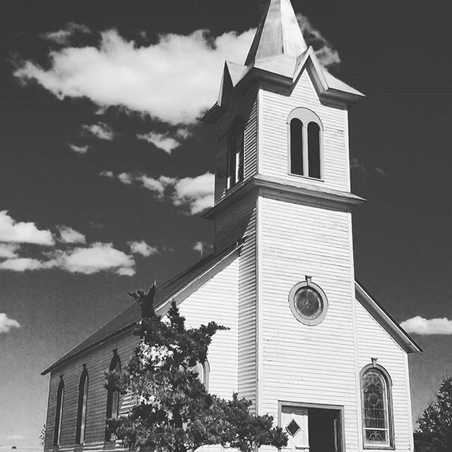 LOW ANGLE VIEW OF CHURCH AGAINST THE SKY