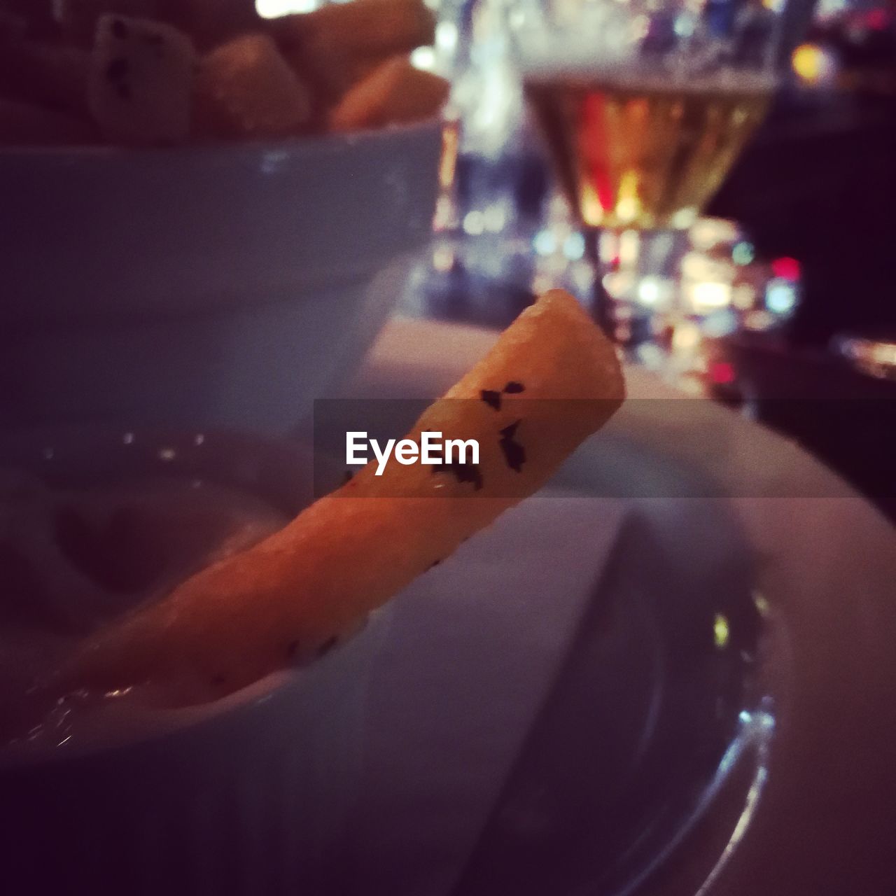 CLOSE-UP OF SERVED FOOD