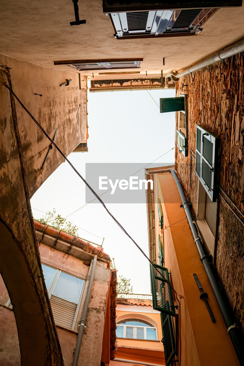 View of abandoned building