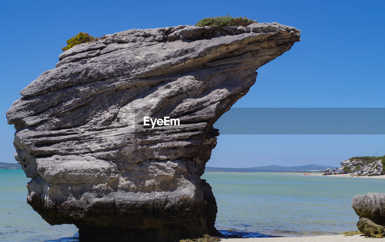 Table bay on the south atlantic coast near cape town south africa