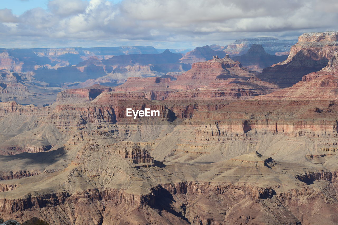 panoramic view of desert against sky