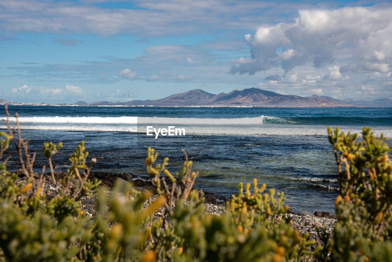 Fuerteventura - corralejo - lanzarote view 