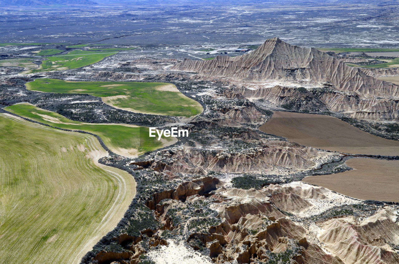 HIGH ANGLE VIEW OF A RIVER