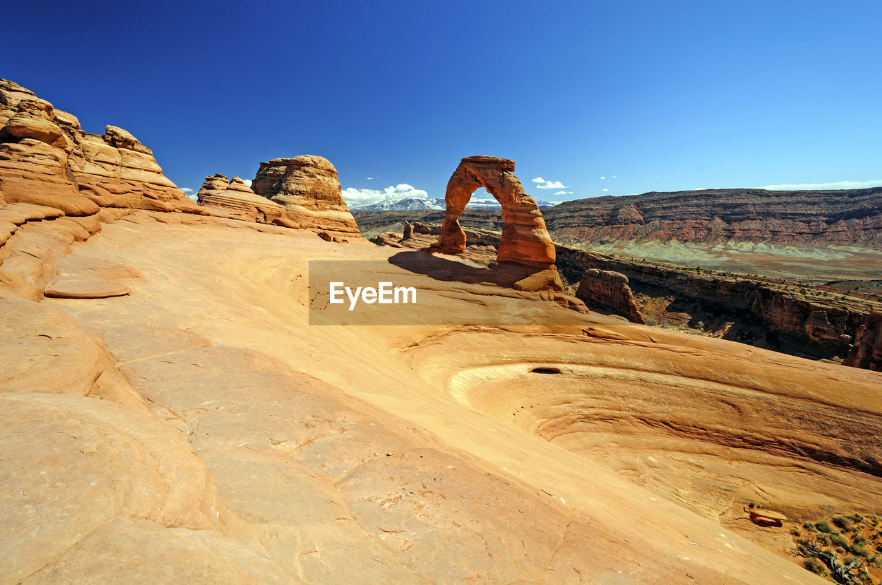 Delicate arch in arches national park in utah