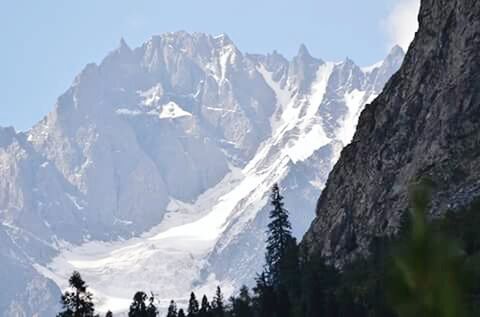 SCENIC VIEW OF SNOW COVERED MOUNTAINS