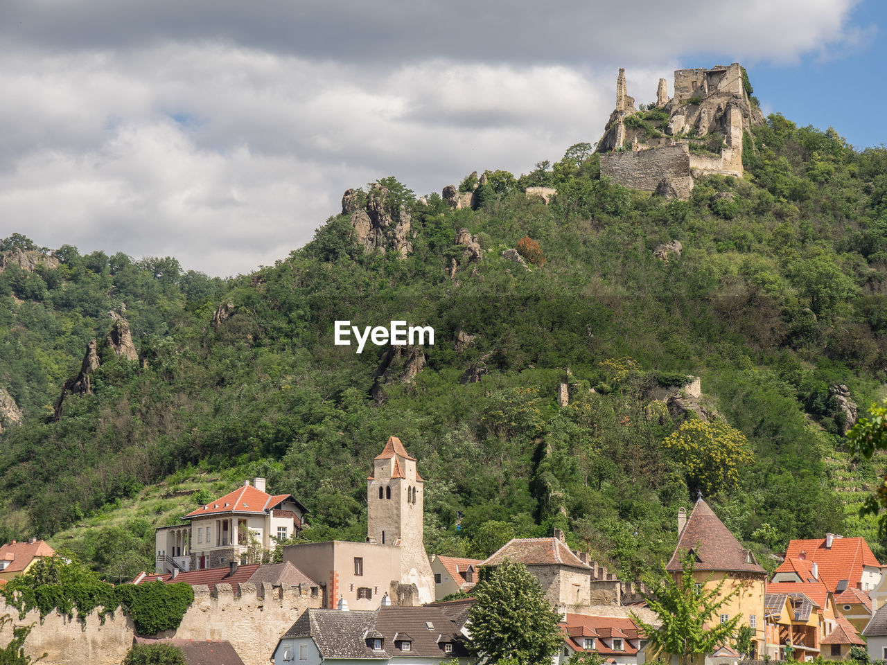 Dürnstein at the danbue river