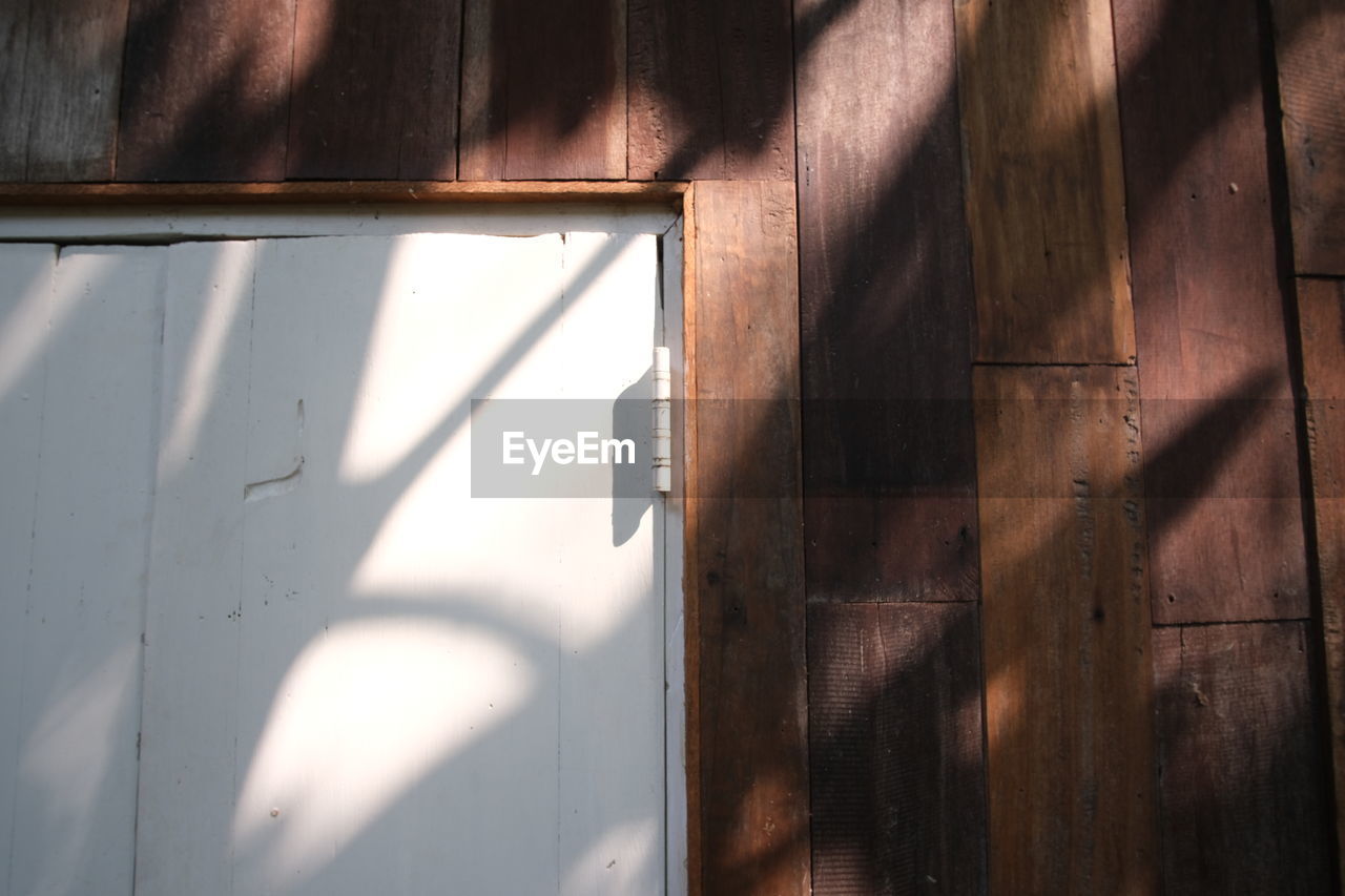 Close-up of window on wall