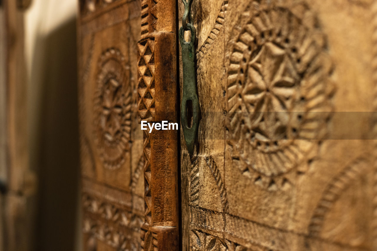 Detail of a door in the middle east