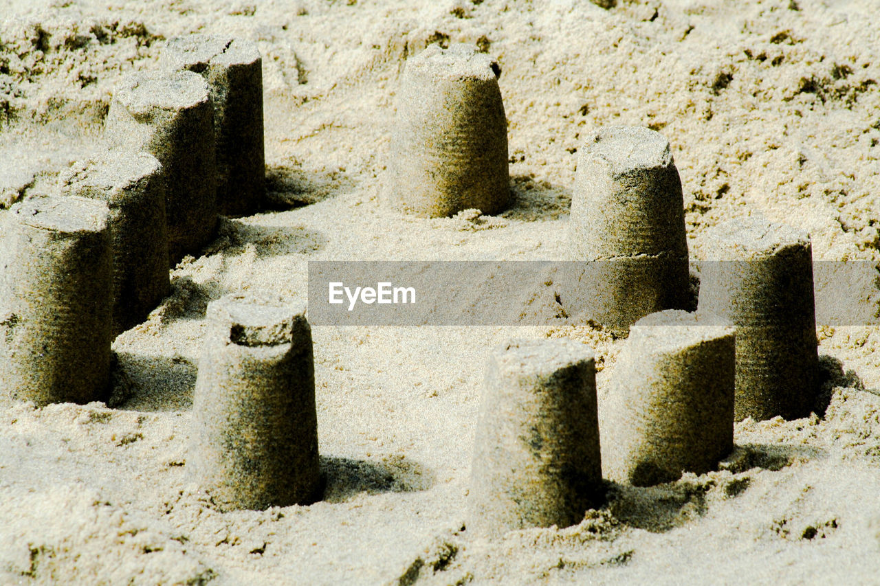 CLOSE-UP OF OLD STONE WALL