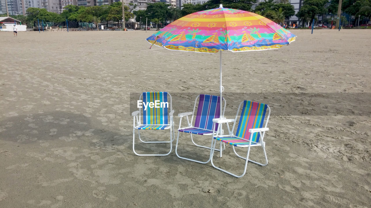 CHAIRS ON BEACH