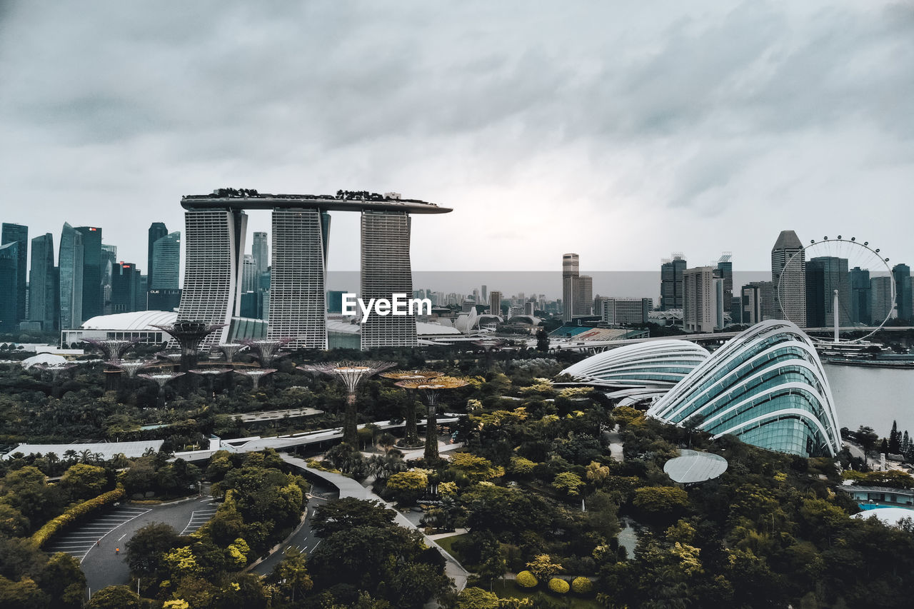 MODERN BUILDINGS AGAINST SKY IN CITY