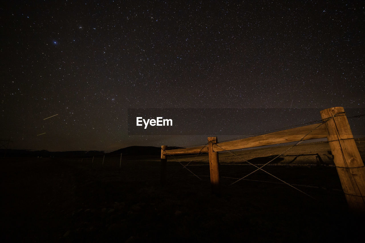 Away from the city lights, the colorado sky turns its own lights up. 