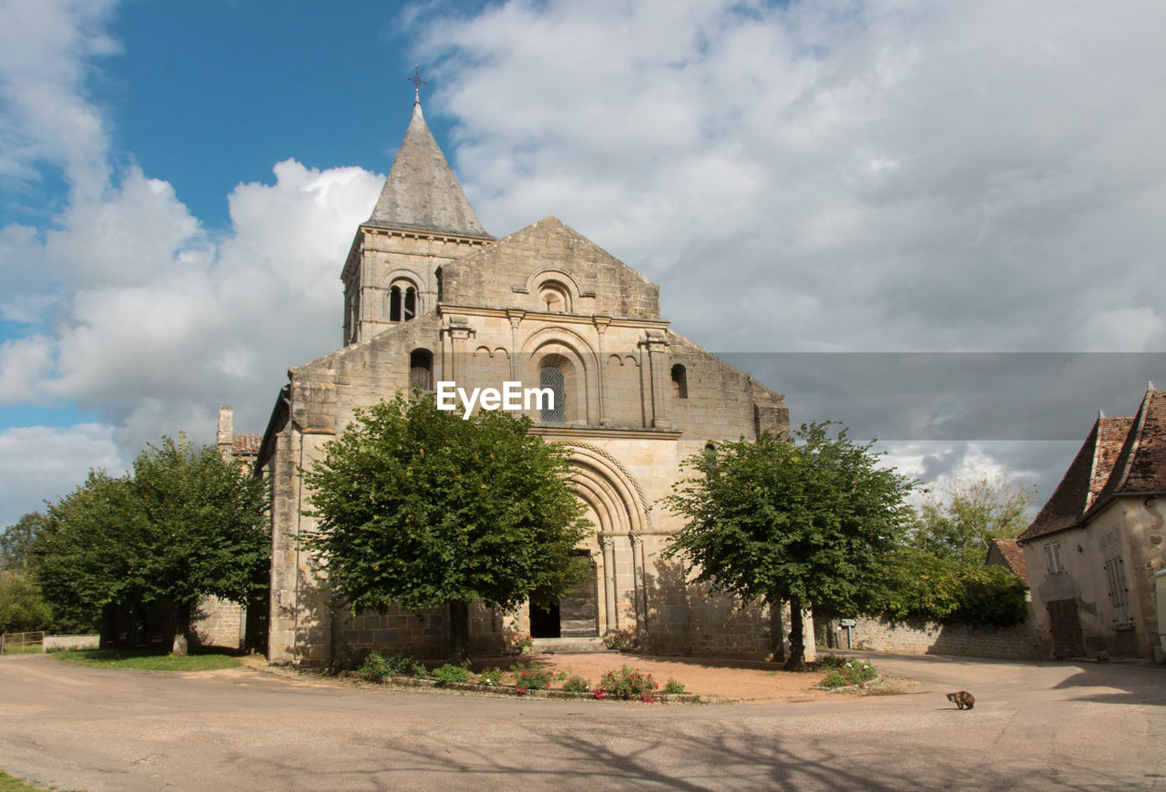 Romanesque church in varenne-l'arconce which is a french commune in the department of saone-et-loire
