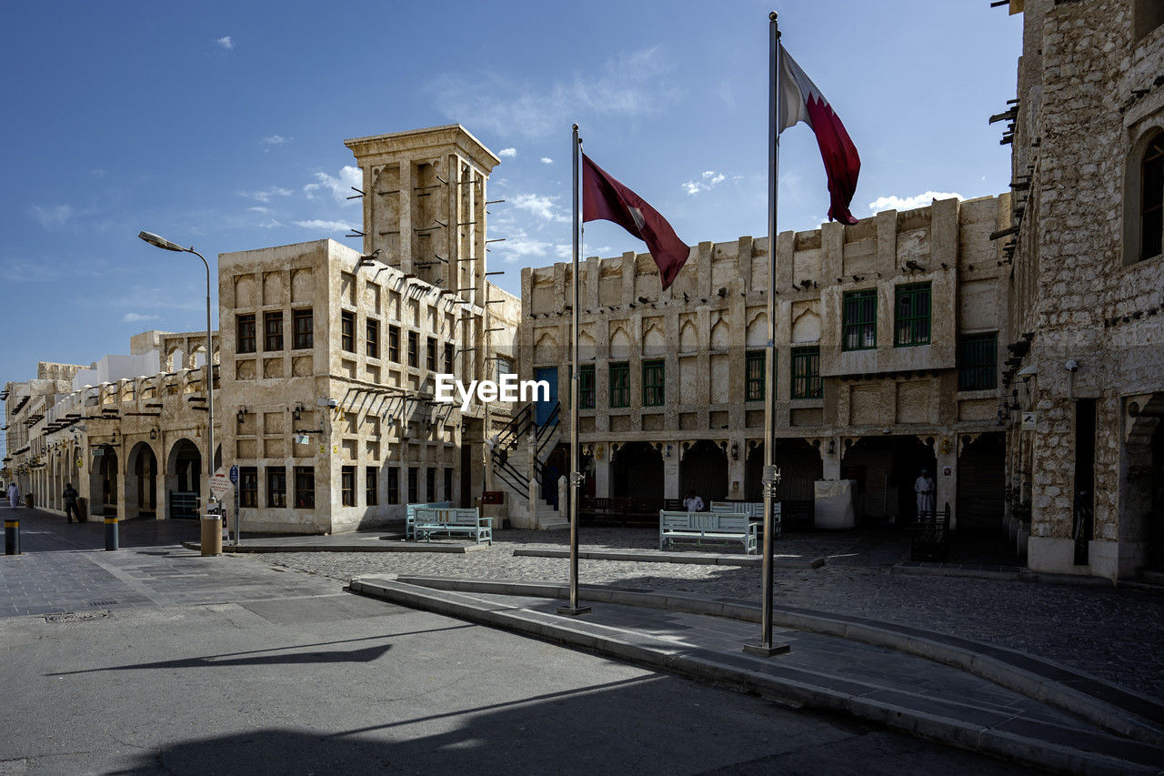 Souq waqif is a souq in doha, in the state of qatar. traditional market of qatar