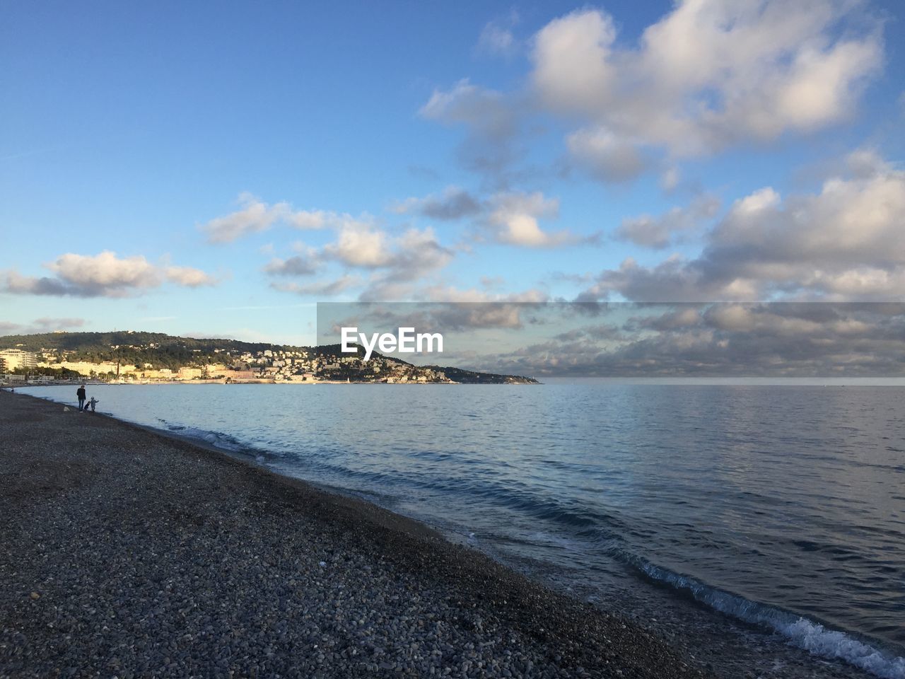 SCENIC VIEW OF SHORE AGAINST SKY