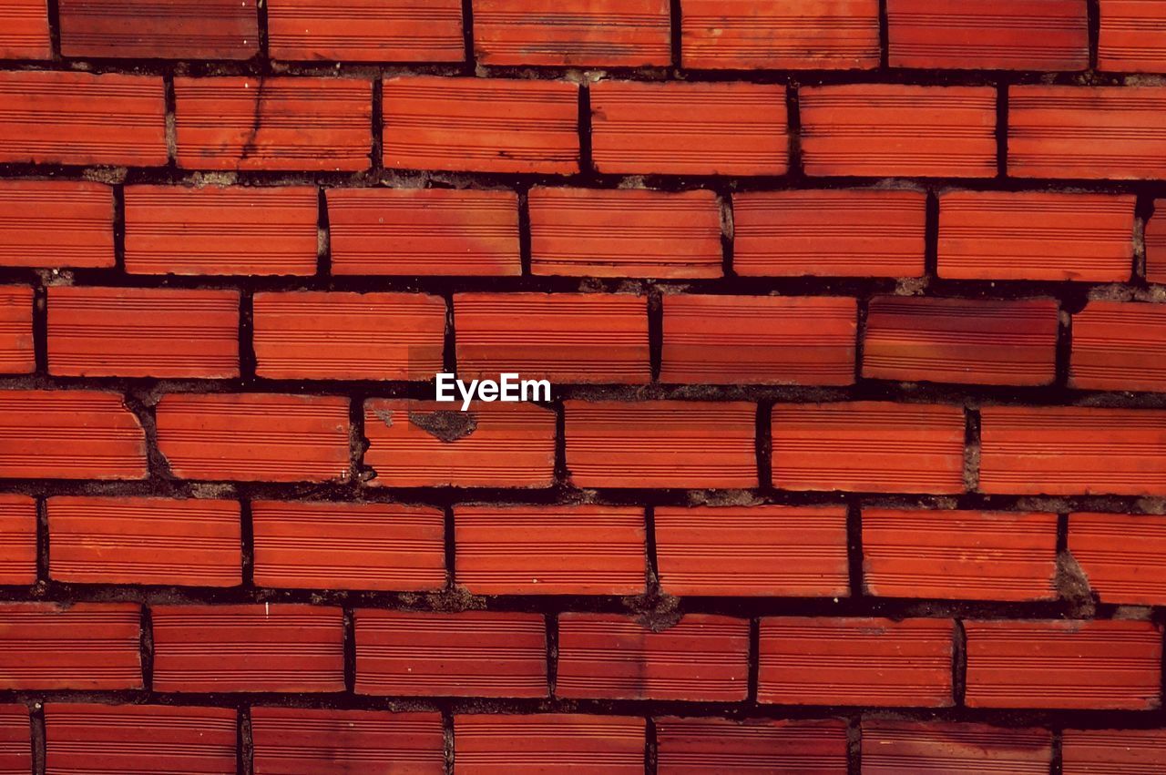 Full frame shot of brick wall