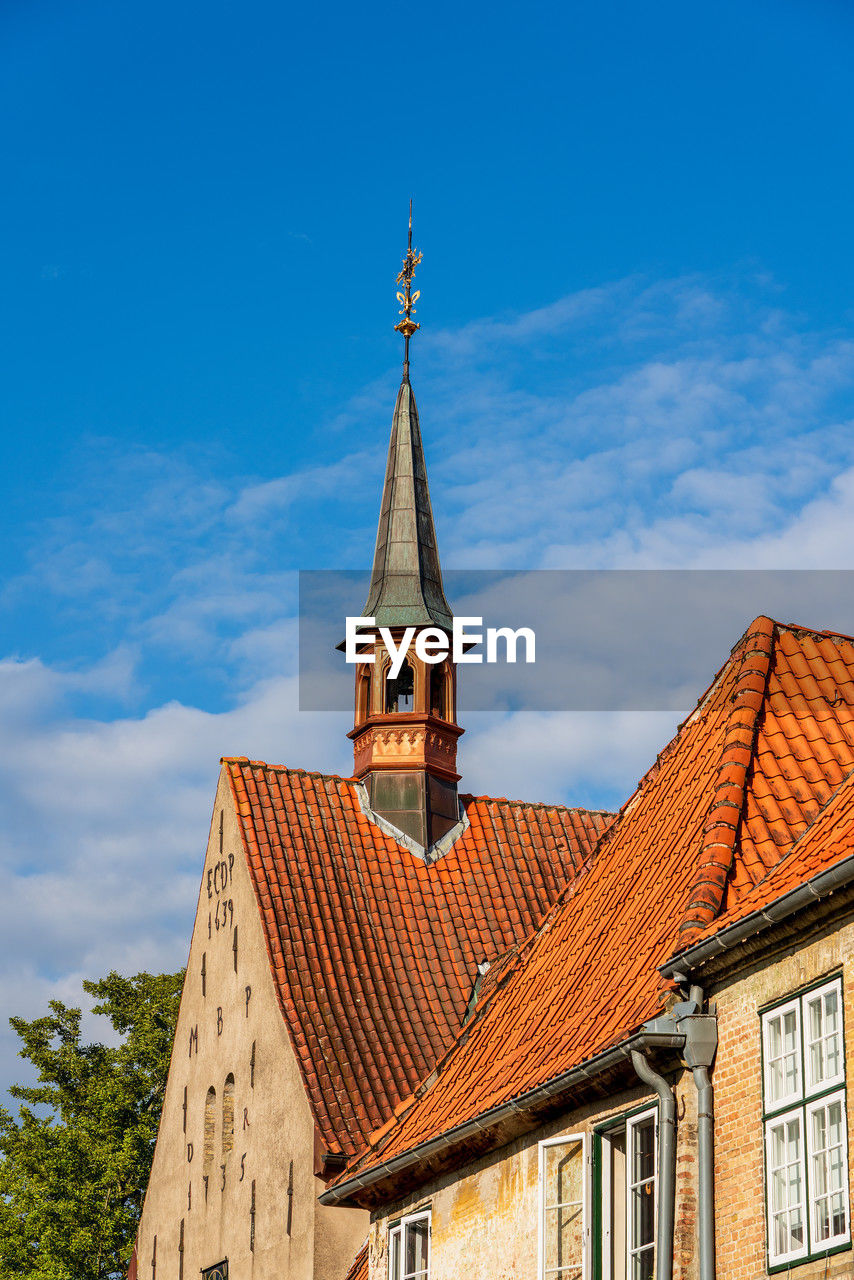 View of st. johannis monastery in schleswig, germany.