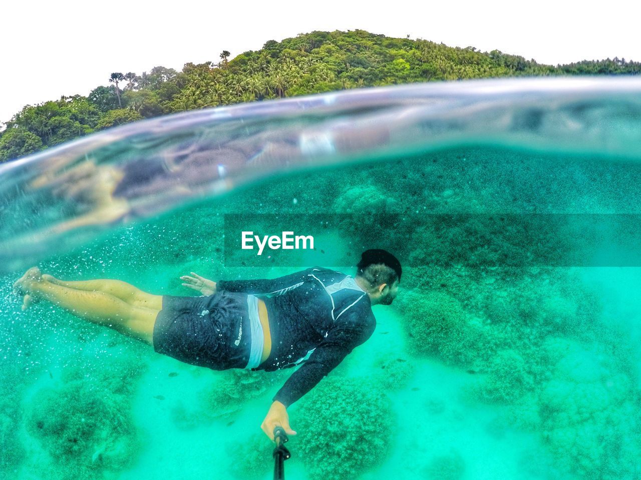 UNDERWATER VIEW OF SEA