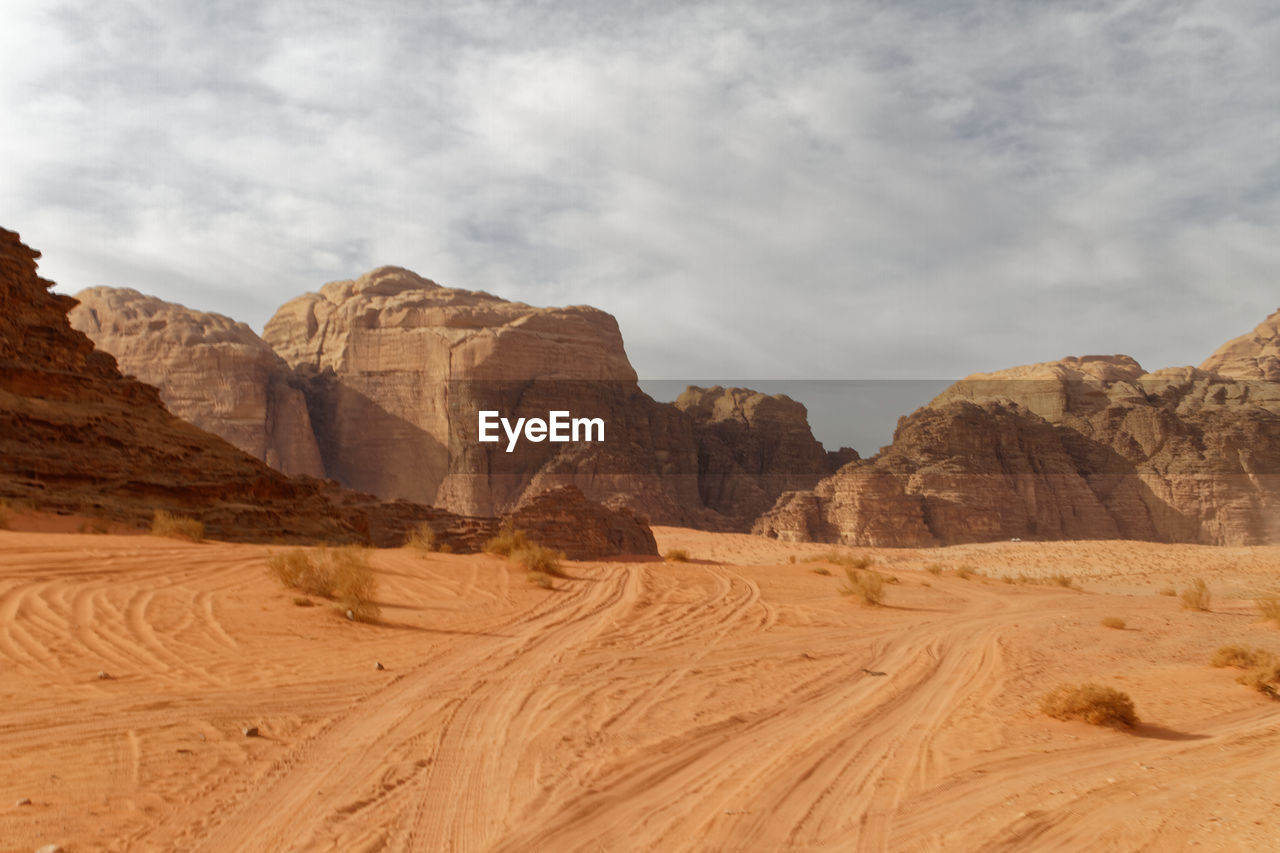 VIEW OF DESERT AGAINST SKY