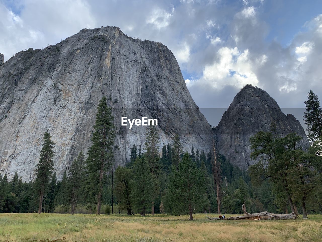 Scenic view of rocky mountains against sky