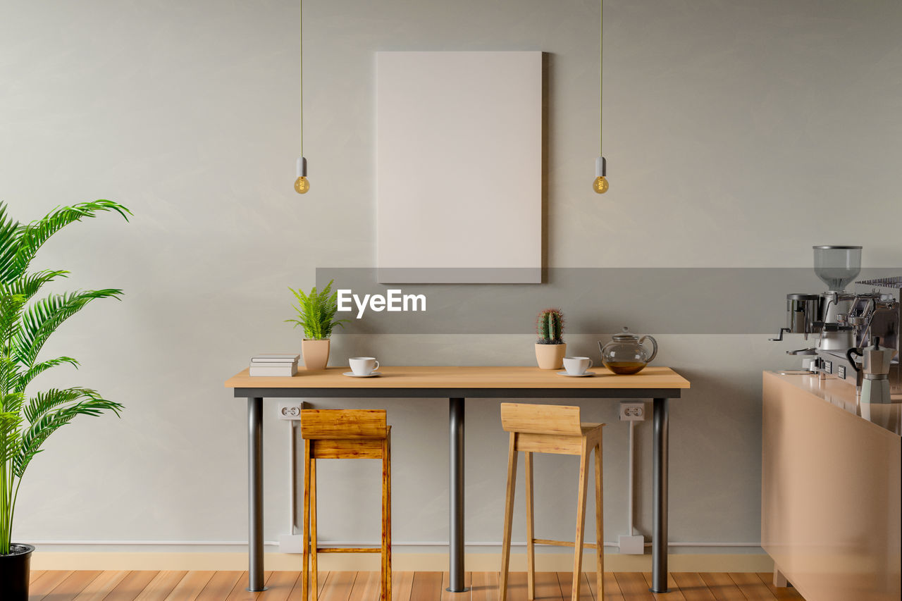 Interior of kitchen at home